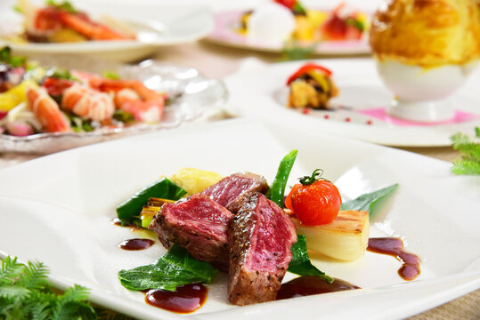 シエル・エ・メール料理