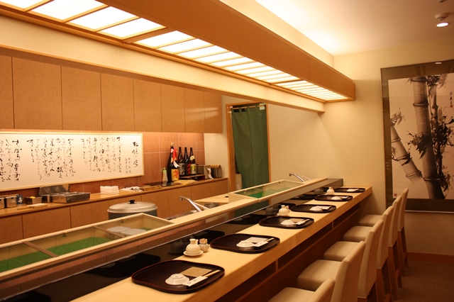 鮨屋 蒼店内